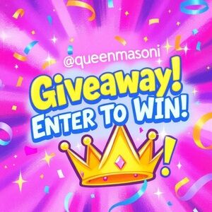 Giveaway listing for live show full size ram beauty mascara